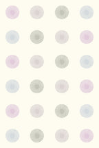 Papel de parede bolinhas pastel geométrico — imagem 2