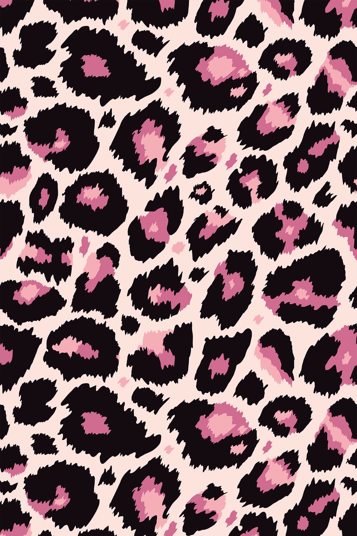 Papel de parede leopardo rosa arrojado — imagem 2