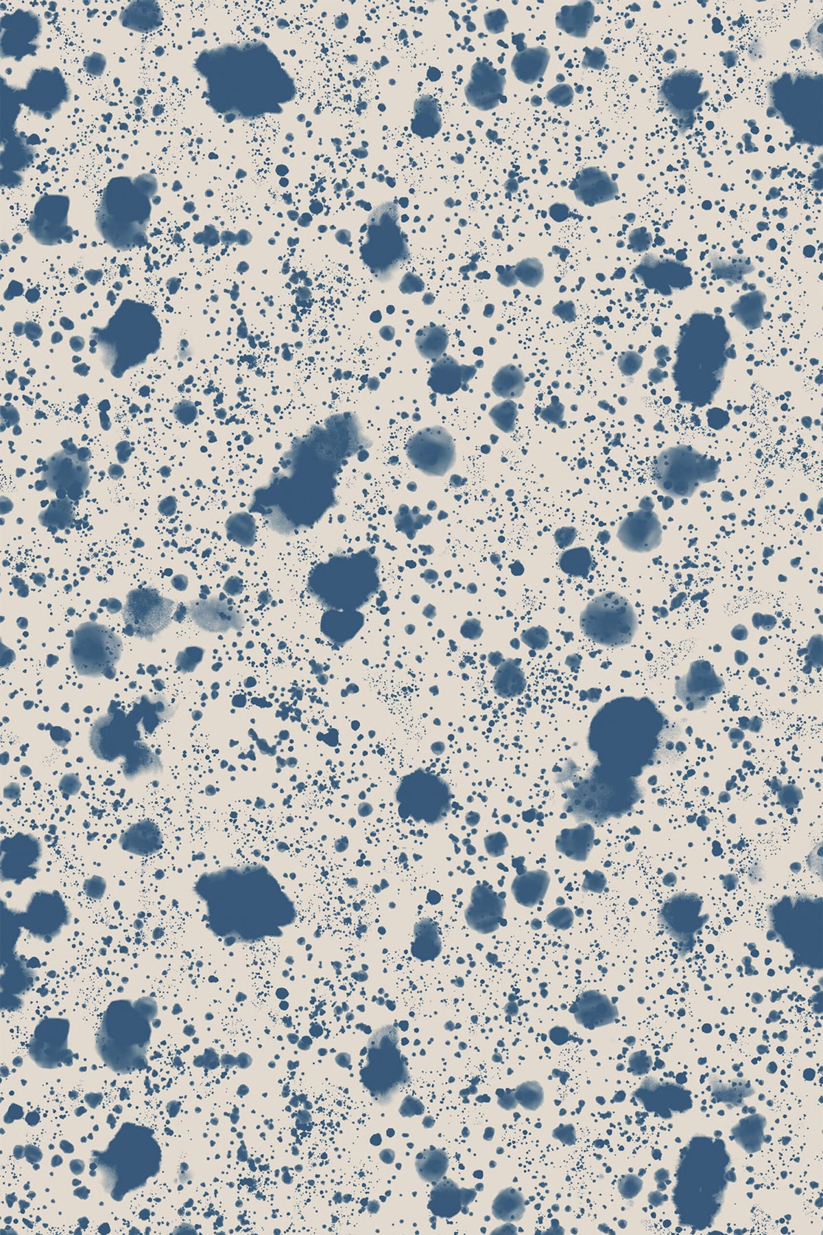 Papel de parede salpicos azuis estilo artístico — imagem 2