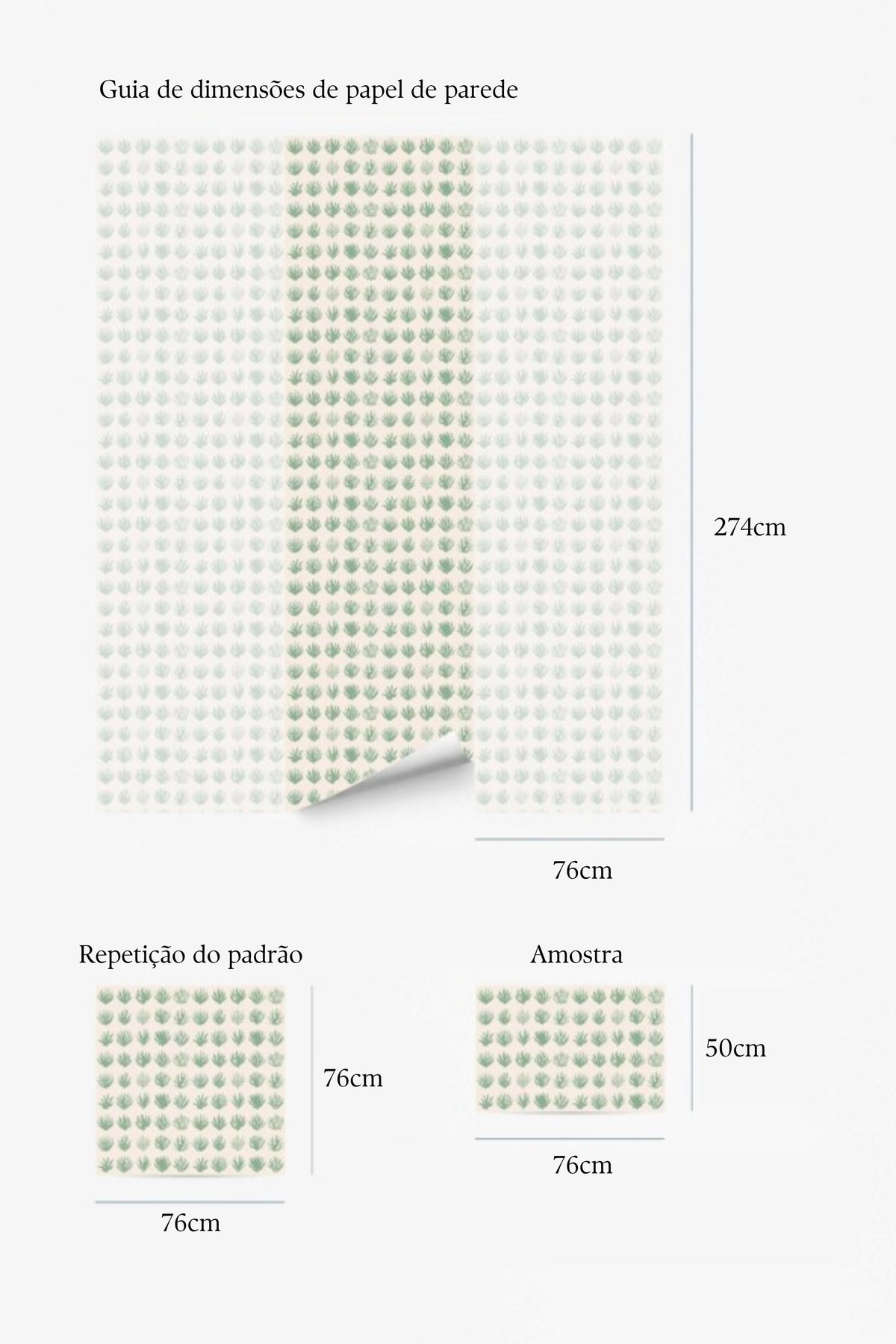 Papel de parede algas marinhas estilo botânico bege — imagem 5