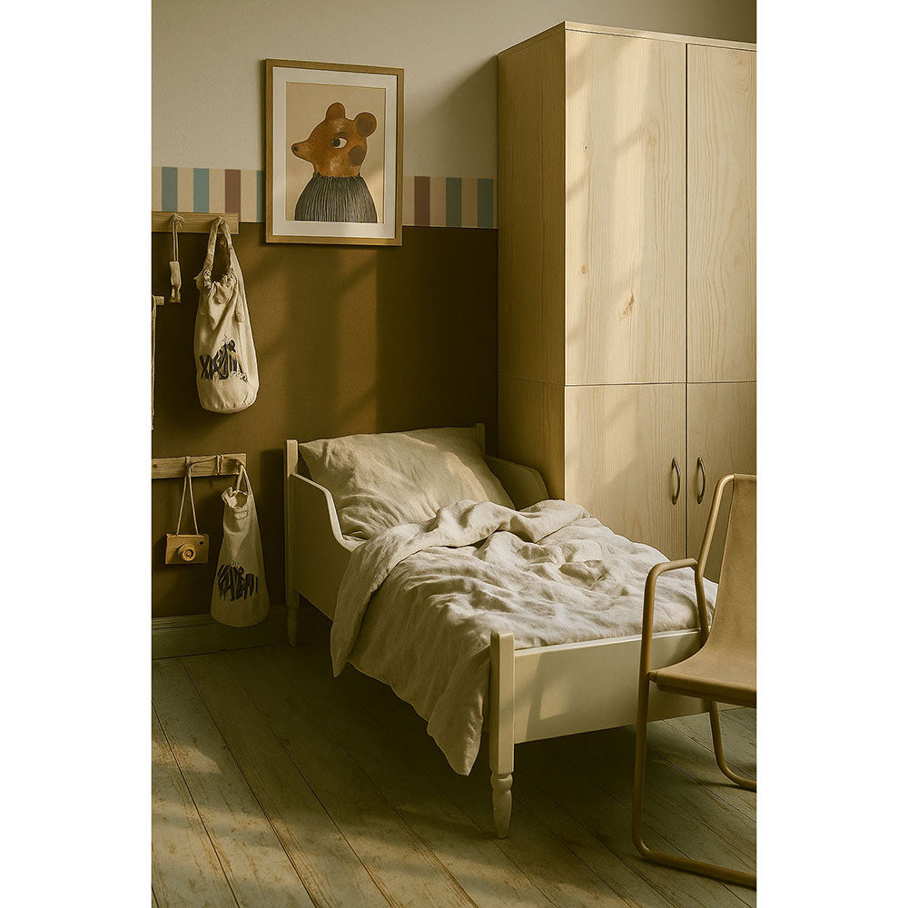 Faixa decorativa tons pastel vintage quarto infantil