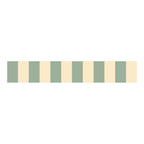 Faixa decorativa listras creme e verde suave — imagem 2