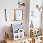 Autocolantes de parede coelhos floresta pastel — imagem 6
