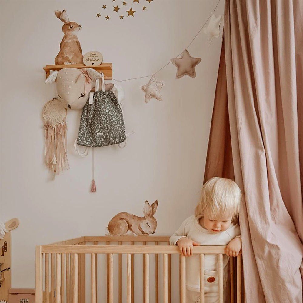 Autocolantes de parede coelhos floresta pastel — imagem 5