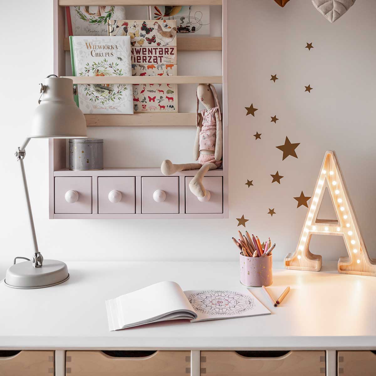 Autocolantes de parede estrelas  minimalista — imagem 13
