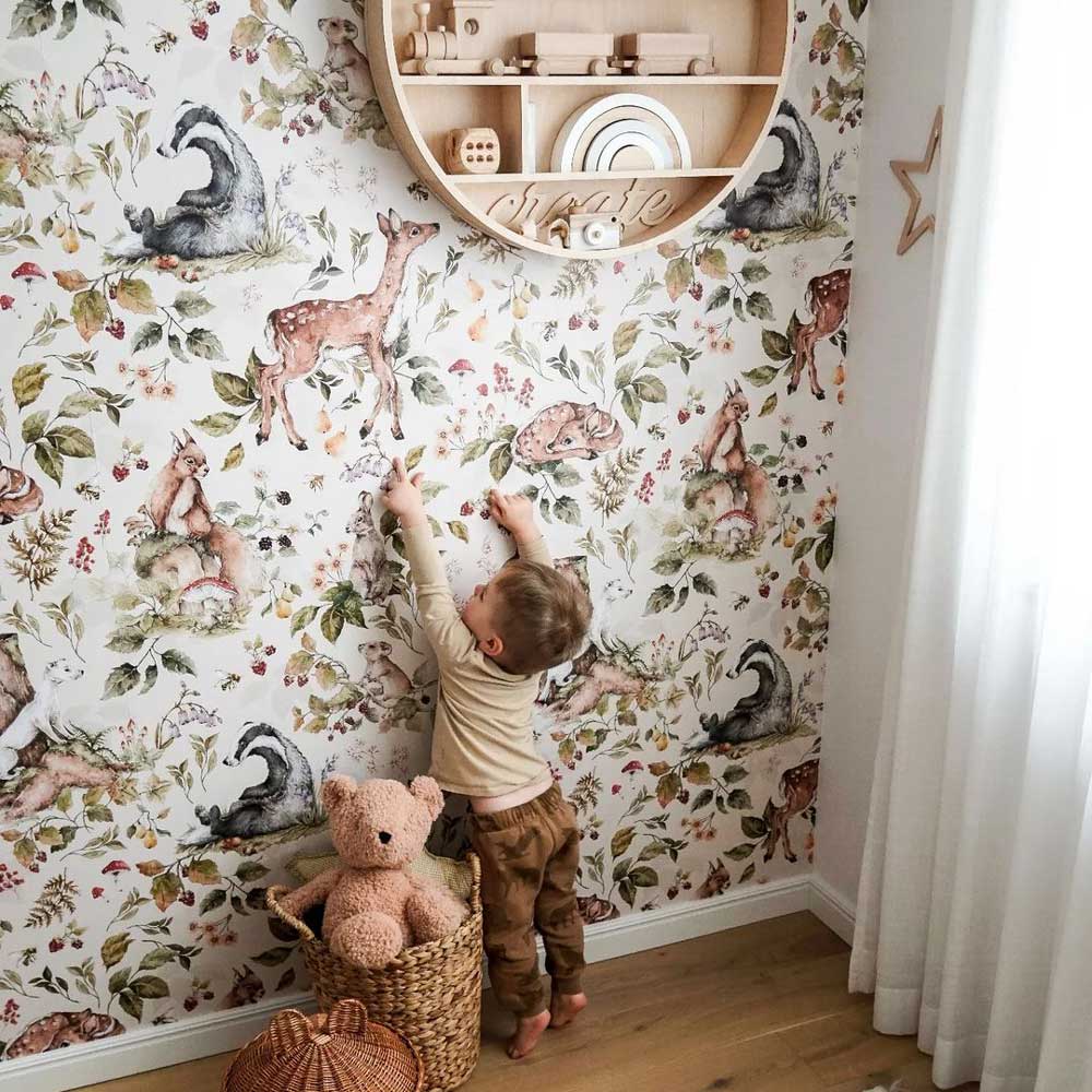 Papel de parede animais da floresta