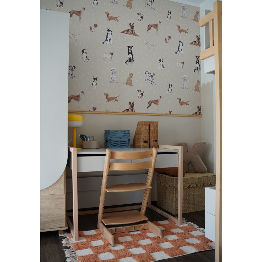 Papel de parede de cães em estilo divertido — imagem 7