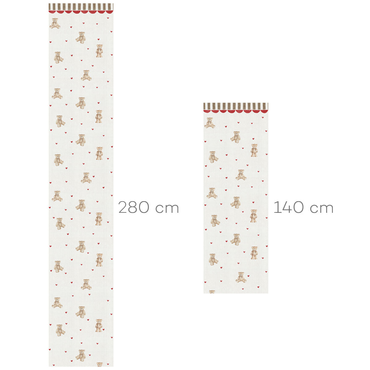 Papel de parede ursos com ornamento estilo vintage — imagem 3