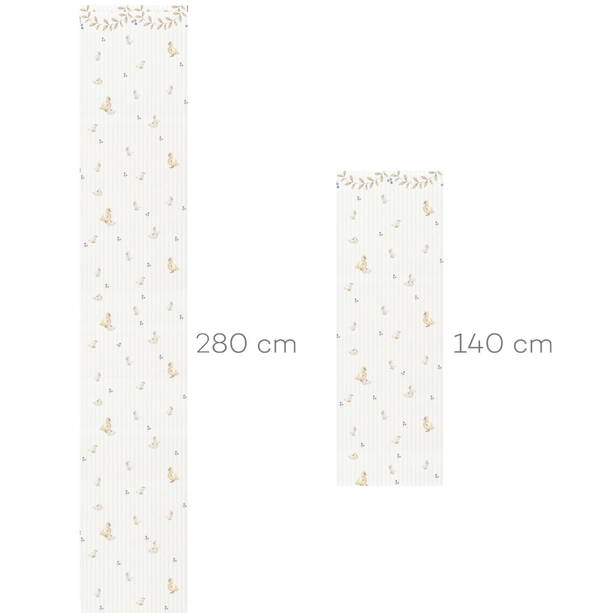Papel de parede patinhos e ornamentos estilo rústico — imagem 3