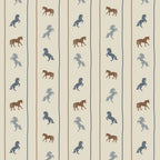 Papel de parede cavalos e estrelas bege