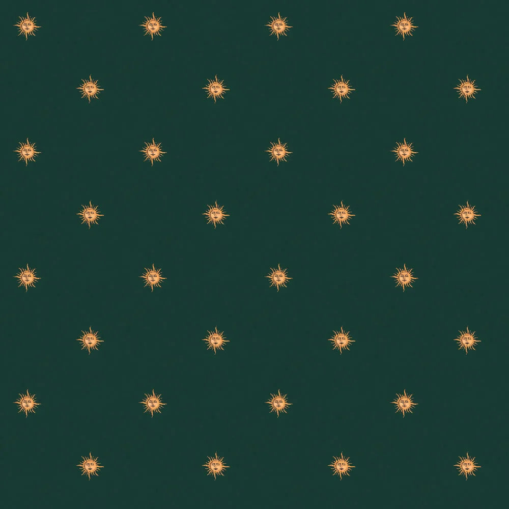 Papel de parede sóis vintage