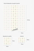 Papel de parede bolinhas pastel geométrico — imagem 6