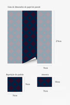Papel de parede estrelas maroon estilo retro — imagem 5