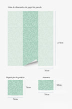 Papel de parede estrelas verdes estilo boho — imagem 5