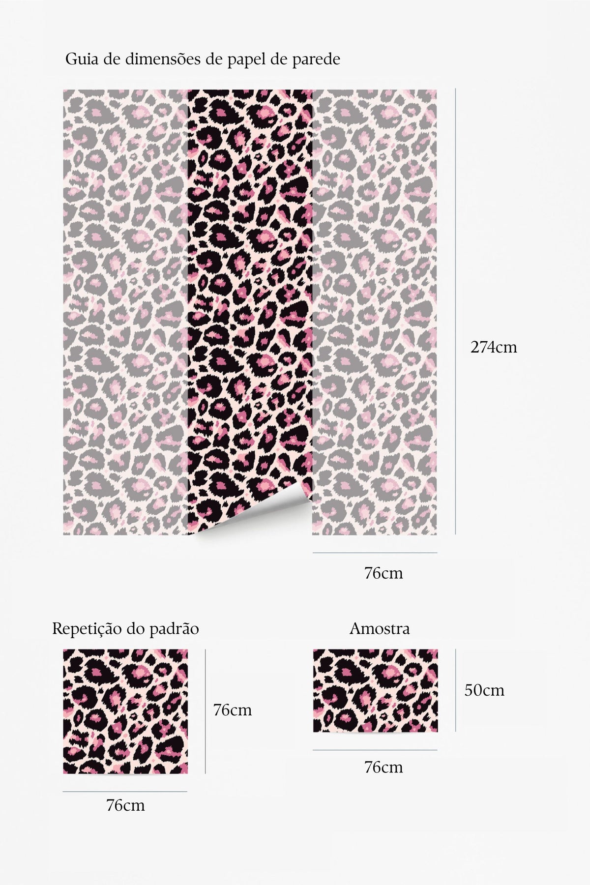 Papel de parede leopardo rosa arrojado — imagem 6