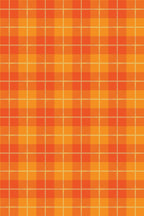 Papel de parede xadrez laranja e amarelo outonal — imagem 2