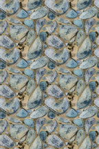 Papel de parede pedra aquarela azul — imagem 2