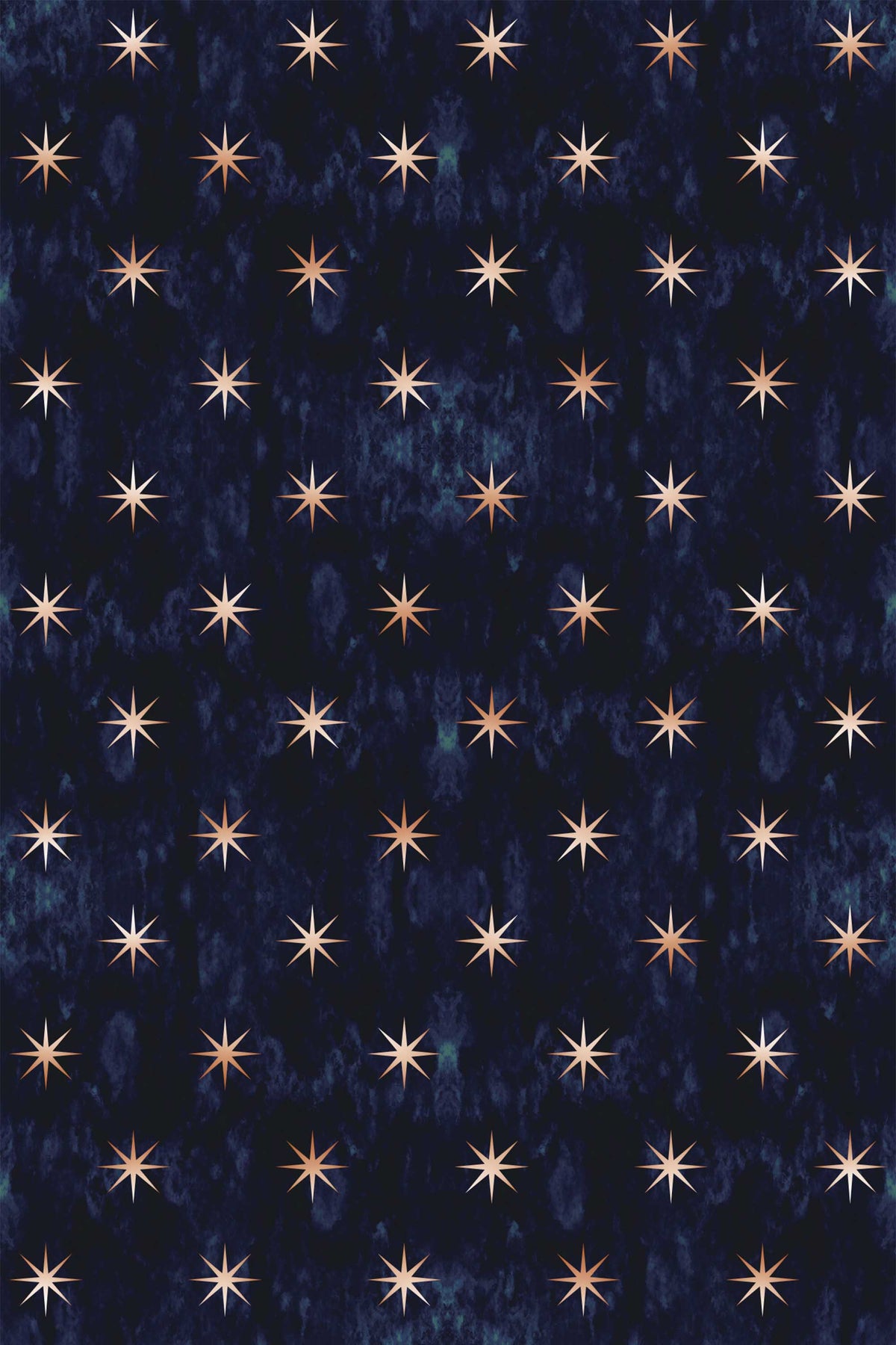 Papel de parede estrelas azul escuro boho — imagem 2
