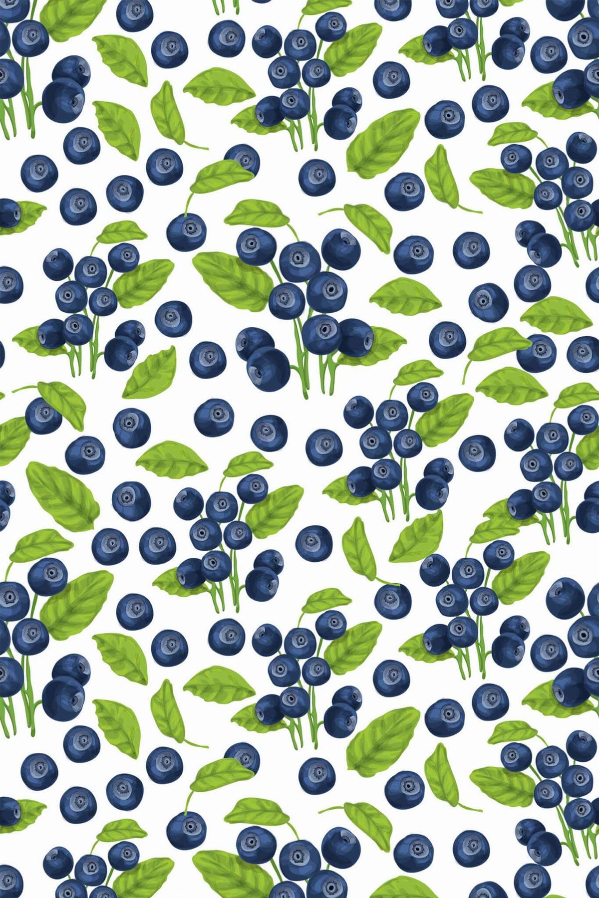 Papel de parede frutos silvestres estilo botânico — imagem 2