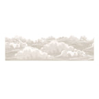Faixa decorativa nuvens românticas tom bege — imagem 2