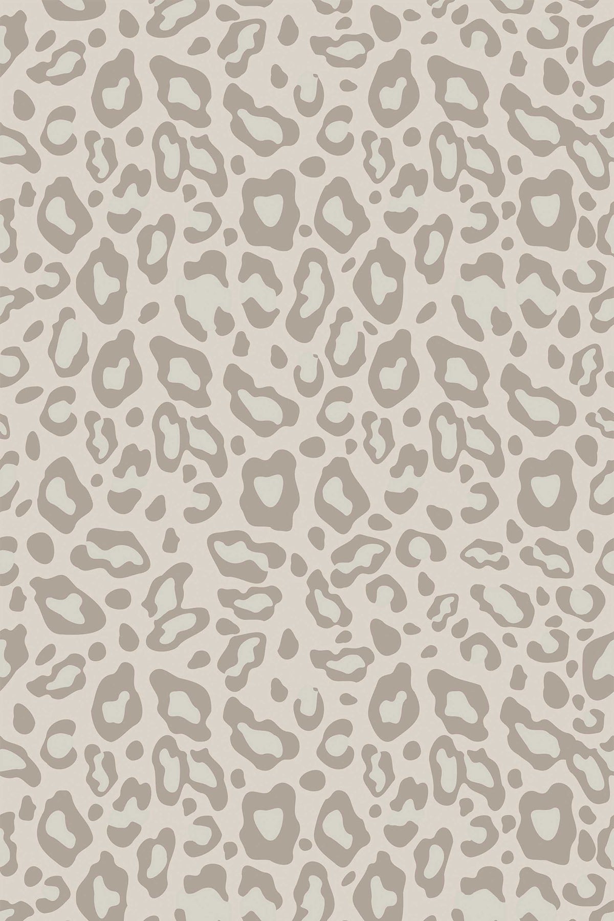 Papel de parede leopardo greige moderno — imagem 2