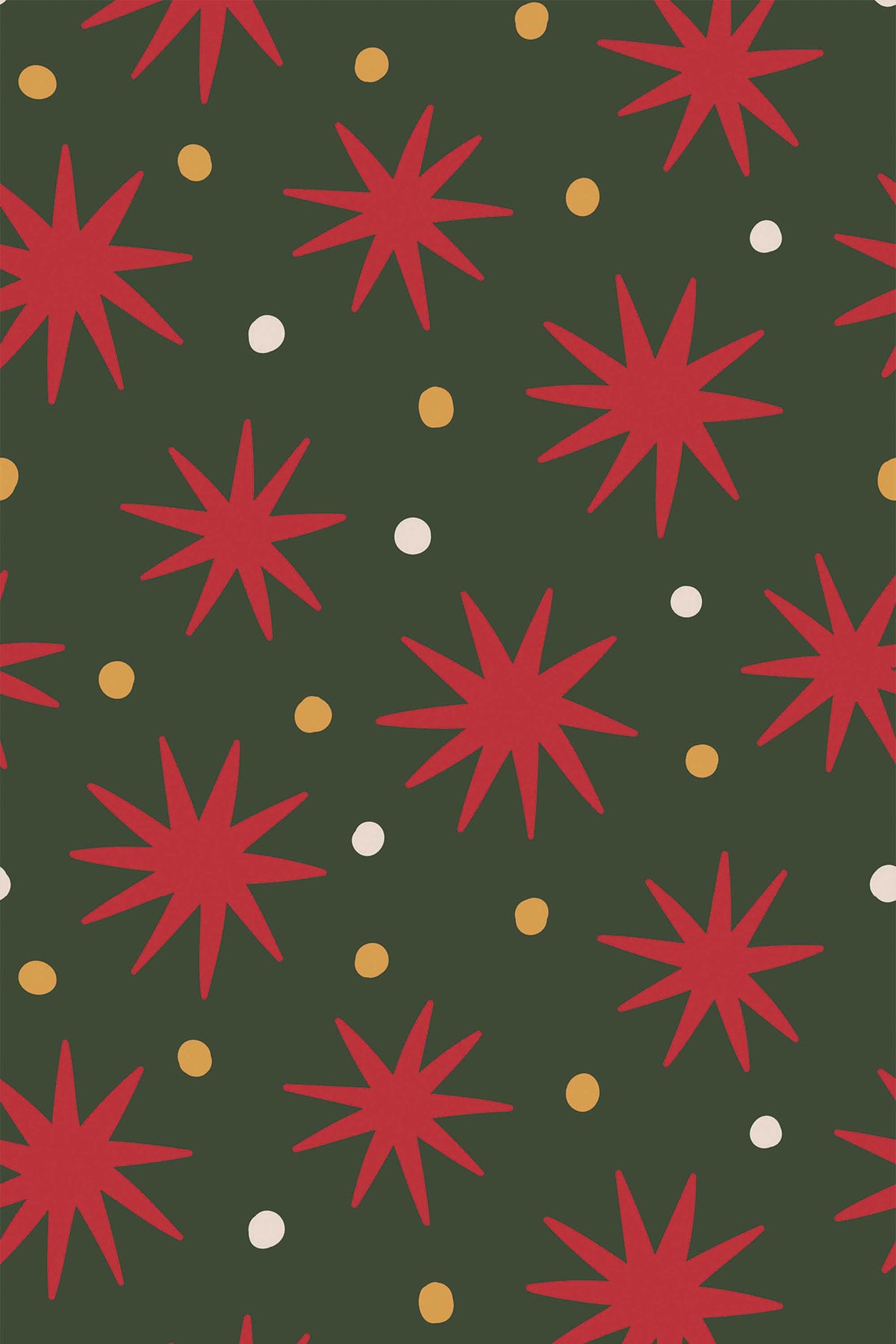 Papel de parede estrelas de Natal estilo vintage — imagem 2