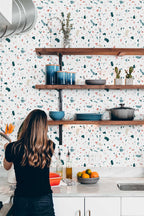 Papel de parede terrazzo colorido moderno — imagem 4