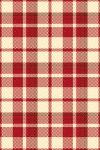 Papel de parede xadrez tartan vermelho e bege — imagem 2