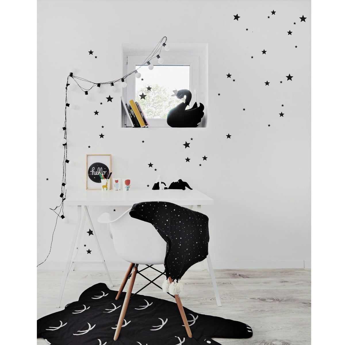 Autocolantes de parede estrelas  minimalista — imagem 16
