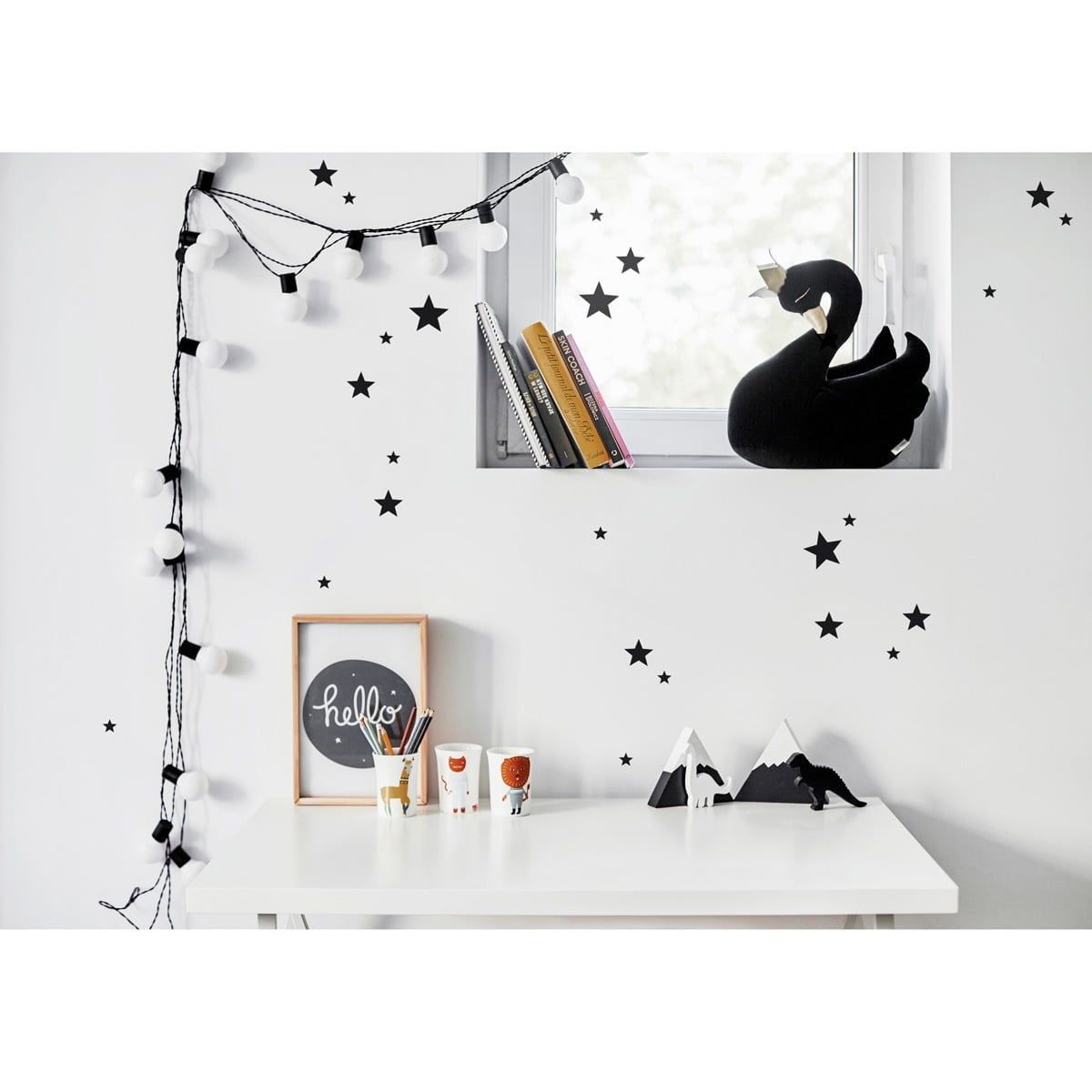Autocolantes de parede estrelas  minimalista — imagem 15