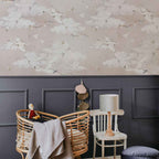 Papel de parede cisnes azul estilo infantil — imagem 4