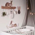 Autocolantes de parede coelhos floresta pastel — imagem 3