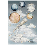 Autocolantes de parede planetas e estrelas divertidos — imagem 2