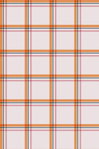 Papel de parede xadrez laranja e branco estilo vintage — imagem 2