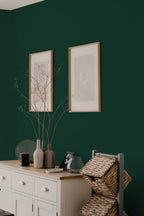 Papel de parede liso verde esmeralda minimalista — imagem 3