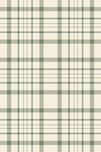 Papel de parede xadrez farmhouse verde e bege — imagem 2