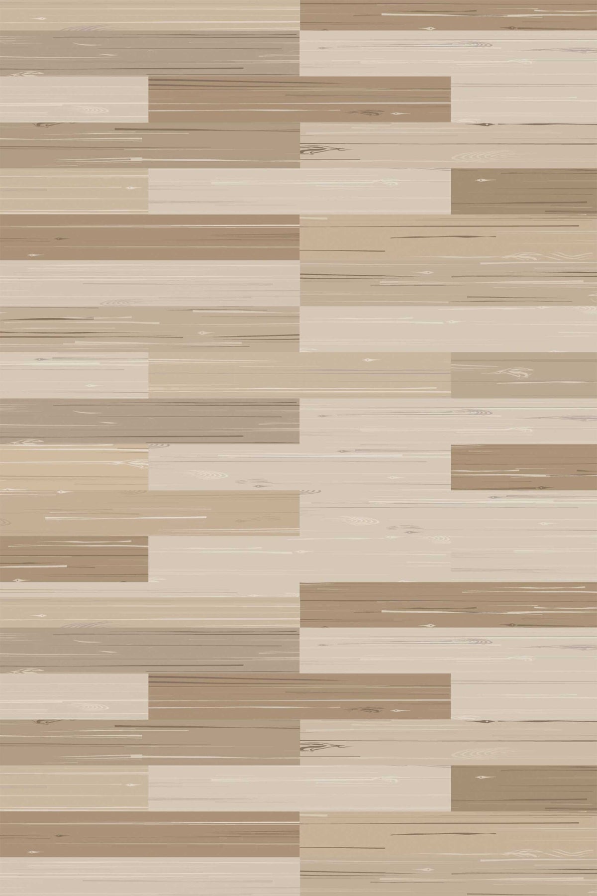 Papel de parede imitação parquet bege minimalista — imagem 2