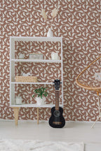 Papel de parede gansos bege tom mocha divertido — imagem 3