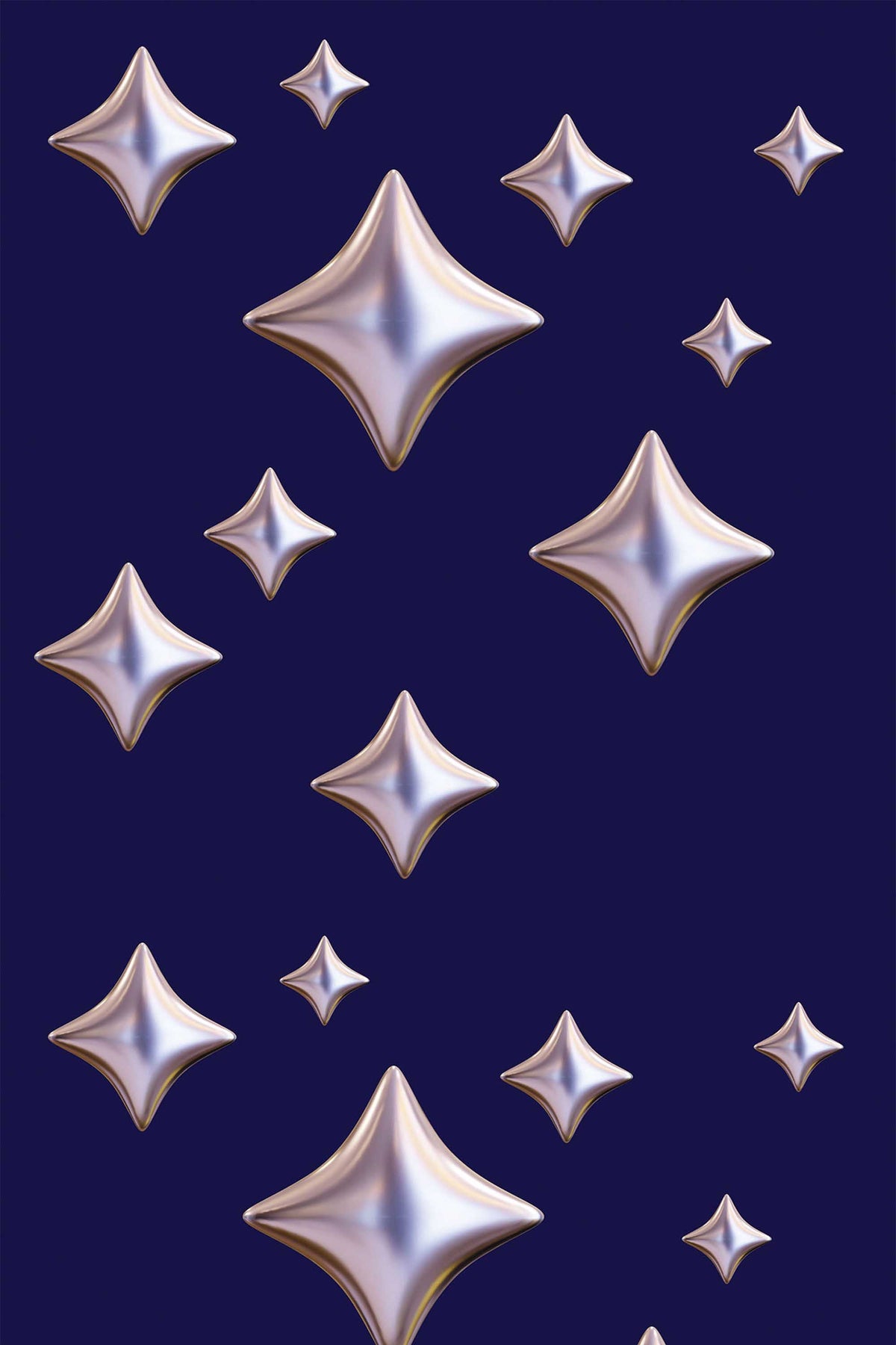 Papel de parede estrelas cosmos azul e rosa — imagem 2