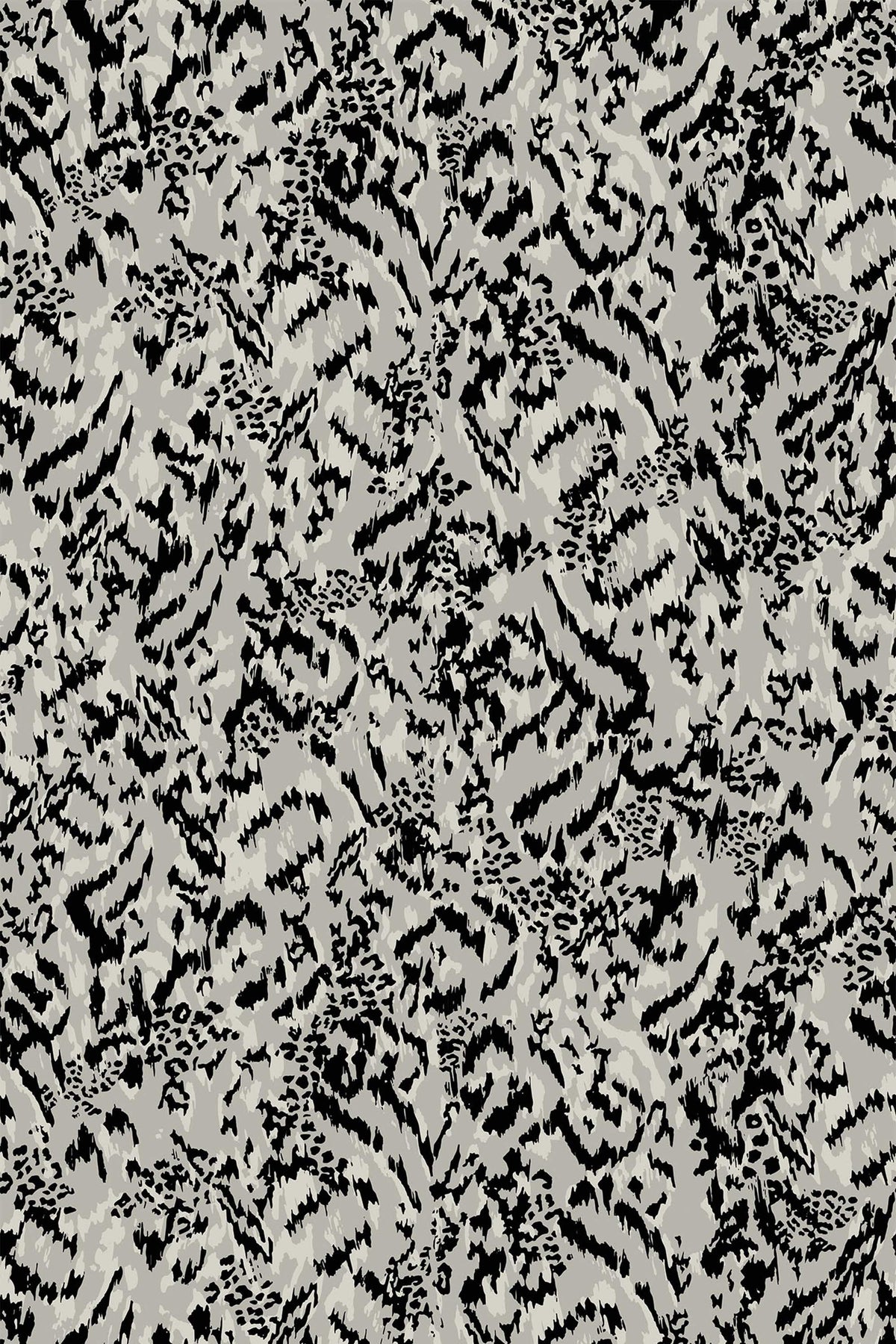 Papel de parede leopardo greige elegante — imagem 2