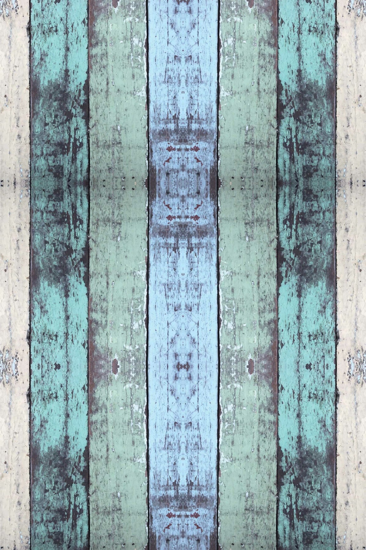 Papel de parede madeira rústica azul e bege — imagem 2