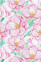 Papel de parede peónias aquarela estilo botânico — imagem 2