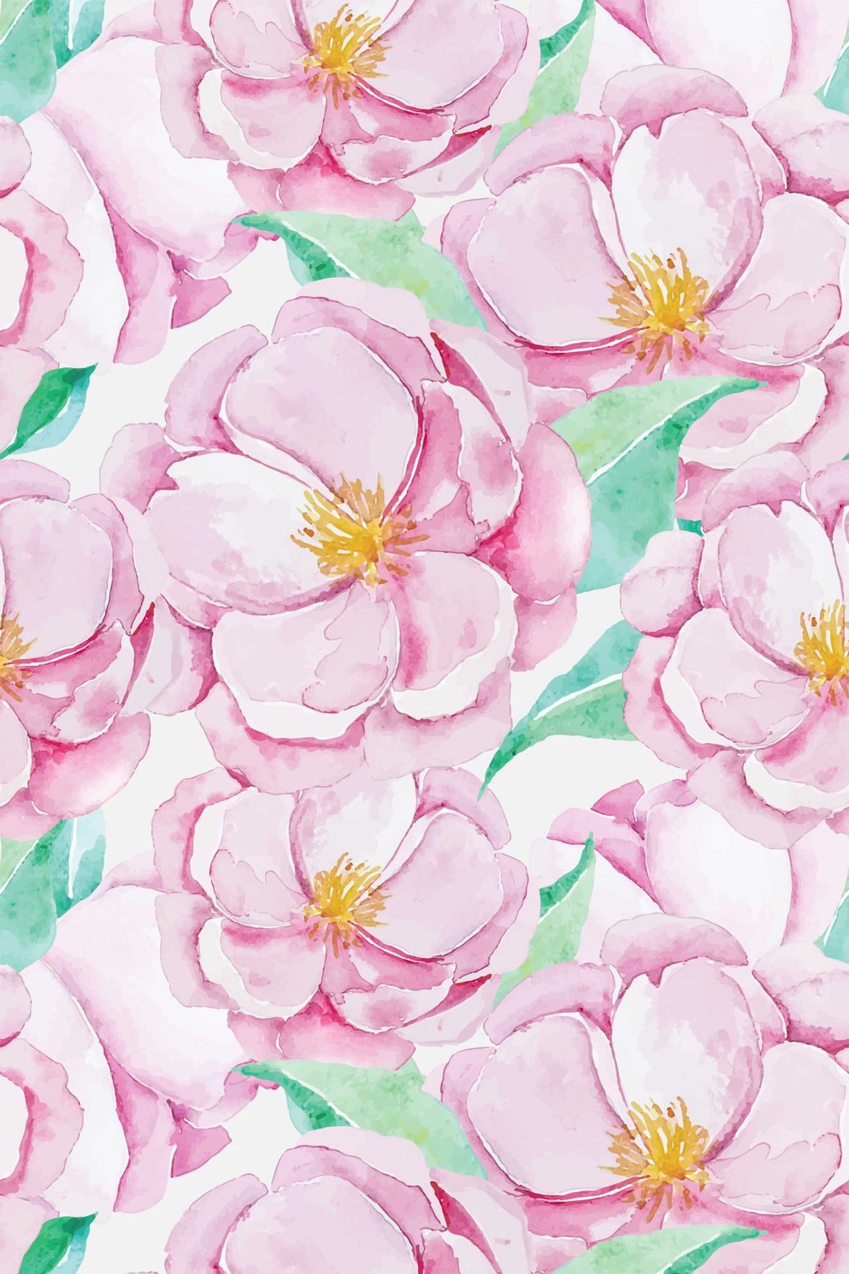 Papel de parede peónias aquarela estilo botânico — imagem 2