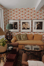 Papel de parede abóboras e canecas estilo farmhouse laranja — imagem 3