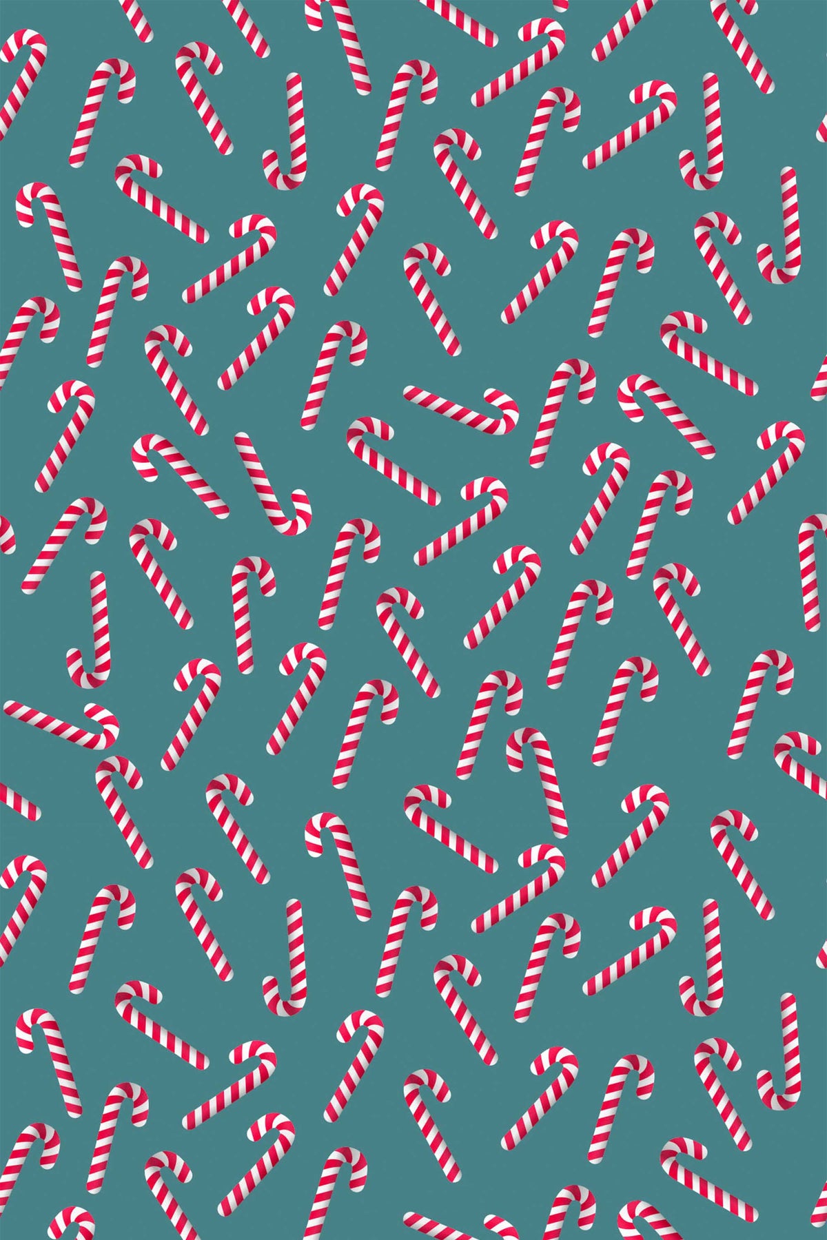 Papel de parede riscas vermelho e verde-azulado — imagem 2