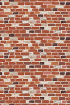Papel de parede tijolo terracota vintage — imagem 2
