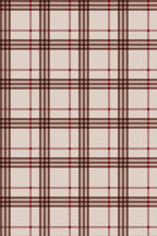 Papel de parede xadrez bege e castanho estilo vintage — imagem 2