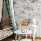 Papel de parede fundo do mar estilo vintage — imagem 7